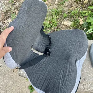 【Back to School】Non-Slip Memory Foam Ergonomic Seat Cushion, Skin-Friendly Breathable Mesh Cover with Extended Zipper, Easy to Remove & Wash, Adjustable Back Support Cushion Relieves Leg & Hip Pain for Office Chair, Truck Seat, Dad, Father's Day, Geometri