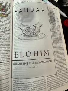 Names of Yahuah Vellum Bible Inserts, Hebrew Roots Scripture Journaling Art, Messianic Faith Gift, Israelite