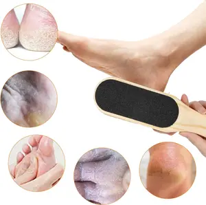 Professional foot repair tool set, including foot cleaner and calluses remover, for treating dry heels, foot massage roller, and foot care set.