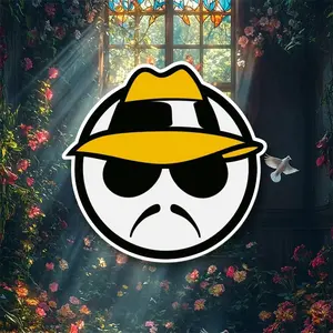 Lowrider Logo Sticker Decal Set 3pcs, Durable Vinyl Car Accessories, Perfect for Lowrider Enthusiasts, Easy Application