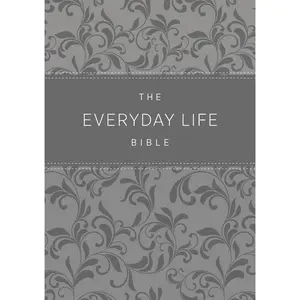 The Everyday Life Bible: Gray LeatherLuxe® by Joyce Meyer [Hardcover Book]