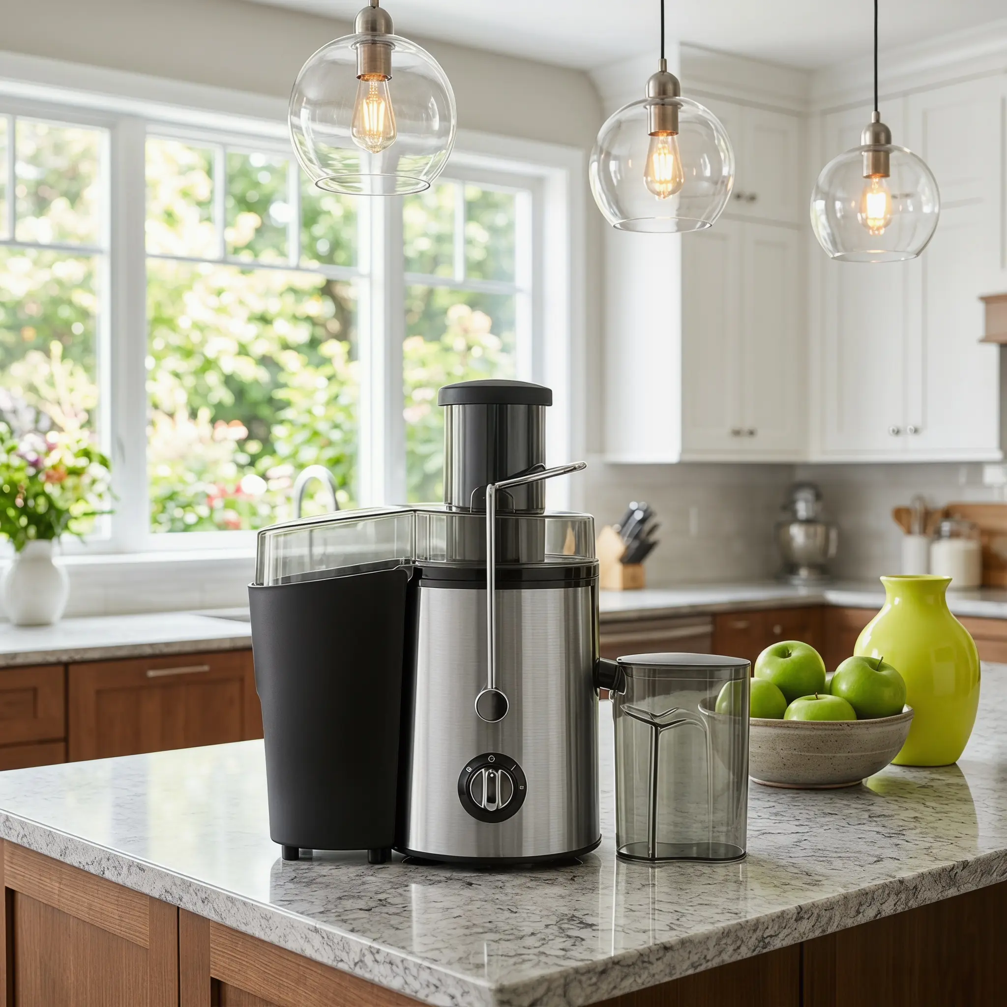 Juicer Machine - 3-in Wide Feed Opening, Dual Speed Settings, Stainless Steel Construction, Maximum Juice Extraction, Easy-to-Clean 3-in-1 Compact Fast Centrifugal Juicer for Fresh Juice, 3-In-1 Centrifugal Juicers