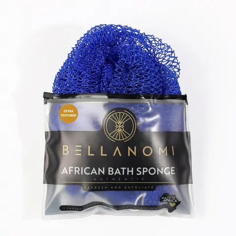 African Exfoliating Net Sponge Authentic Ethically sourced from Nigeria Firm Texture for Smoother Softer Skin, Premium Body Scrubber