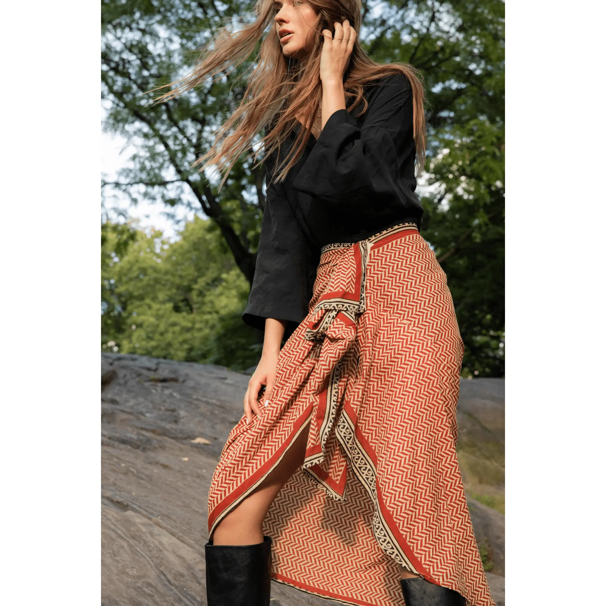 Ashi Pareo Skirt
