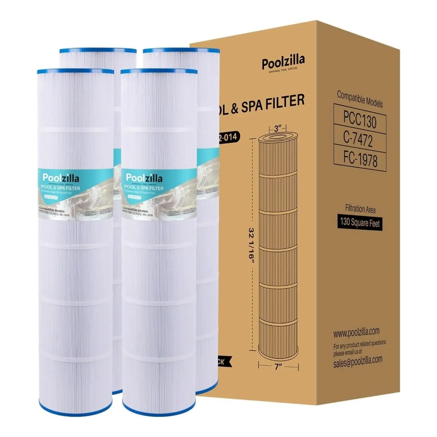 Pool Filter Cartridge for Clean & Clear Plus 520 - Replaces CCP520, FC-6475