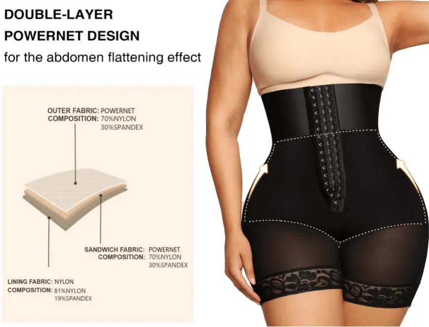 High Waist Instant BBL Shorts