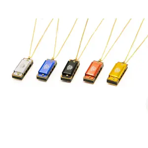 Sound Smith 4-hole Mini Harmonica Necklace - Key C