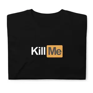 Nihilist "Kill Me" T-Shirt | Dark Humor Tee | Existential Graphic Shirt