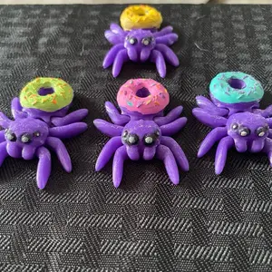 3D printed Tiny fidget spider