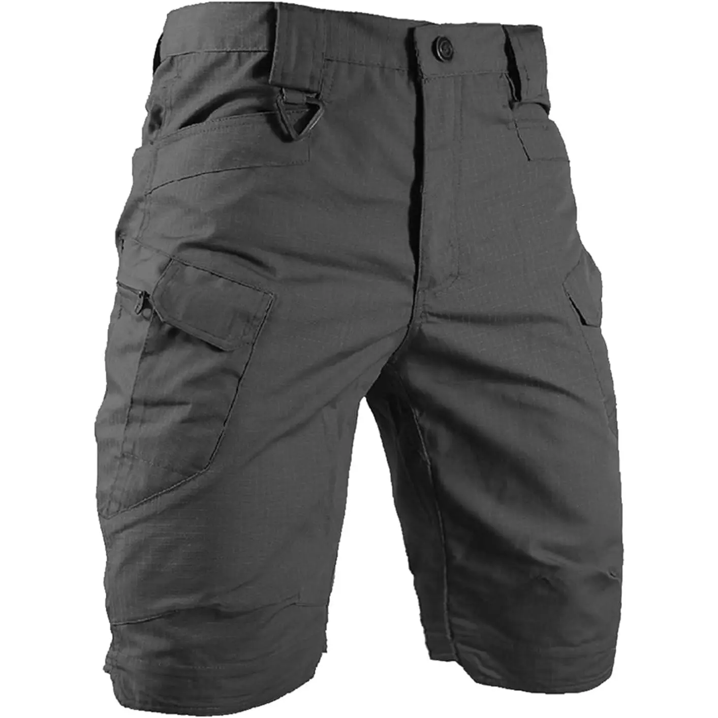 HYCOPROT Men's Tactical Cargo Shorts Waterproof Lightweight Work Short Quick Dry Military Multi Pockets Ripstop for Hiking