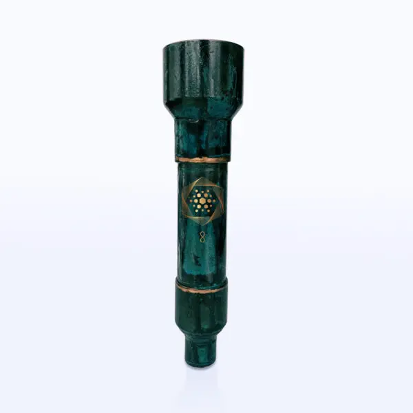 Aqua Energizer Structured Water Portable Device - Hold Under your Tap Water, Cordless, Freestanding, No Electricity Needed, Natural Energy & Vitality Boost, Copper, Quartz, and Mineral Materials