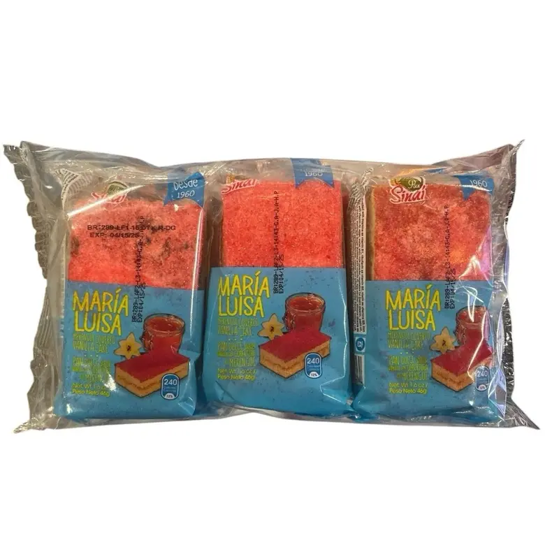 2PACK MARIALUISA pan Sinaí- Delicious Sugar Snack for Coffee Lovers pack of 6 unidades