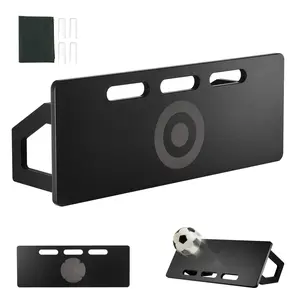 32-Inch By 12-Inch Soccer Rebounder Board For Wall Mounting – Portable Rebound Wall Surface With Two Adjustable Angles, Durable Weather-Resistant Panel, Perfect For Home Practice, Shooting Drills, Passing And Skill Training