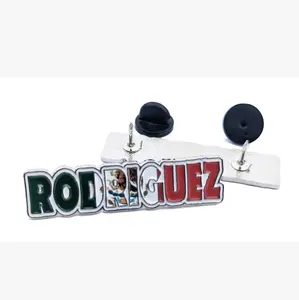 Pin Rodriguez Pin for Caps Clothing Enamel Badge Mexican Flag Pin Mex Flag