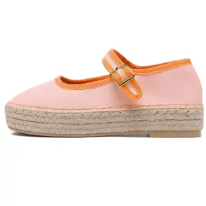 Summer Oxford cloth shoes for women, lightweight, anti-slip, casual and comfortable solid color elastic anti-slip flat shoes, daily wear sandals, classic outdoor walking shoes for women, round toe flat shoes Loafer canvas shoes