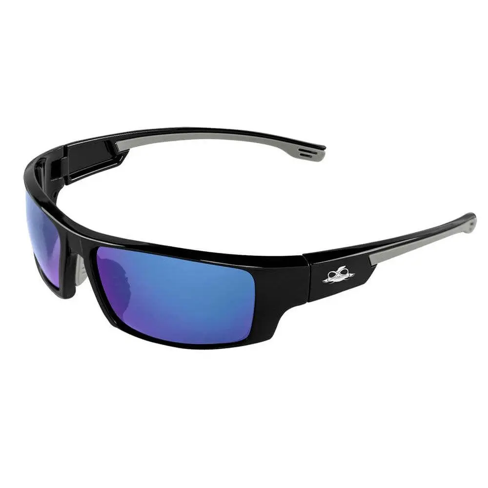 Bullhead Dorado ANSI Z87.1 Certified Work Safety Goggles - Full Frame, Anti-Fog Lenses, Polarized Options, Multiple Lens Colors, Glare Reduction, Swim Goggles for Home Improvement Work & Swimming, Goggles For Swimming, Sun Protection