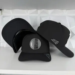 Quetzalcoatl Design Snapback, Mexican Heritage Hat, Unique Cultural Headwear, Black Aztec Symbol Cap, Dia de los Muertos Style