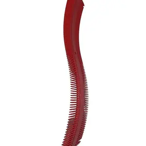 JIGGSAWMILLIONS Red Curved Comb - All Purpose Combs, All Hair Types, Detangling & Styling Comb hair brush