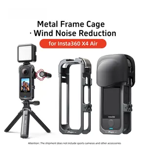 Shadow Stone Insta360 X4 Air Quick-Release Metal Rabbit Cage Camera Extension Protection Frame Accessories, Durable & Secure Design