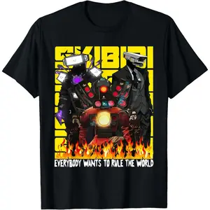 Skibidi Toilet Tiviman Cool Kids T-Shirt