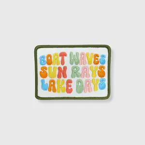 HP1018 - Boat Sun Lake Days Hat Patch