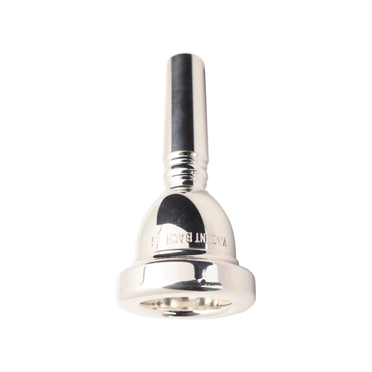Bach Standard Silver Plated Trombone Mouthpiece Large Shank, 4G