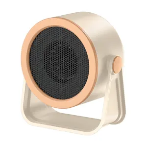 Fast Heating Portable Mini Space Heater with Overheat & Tip-Over Protection – Small Non-Oscillating Electric Indoor Heater for Office, Bedroom, Garage & Home Use