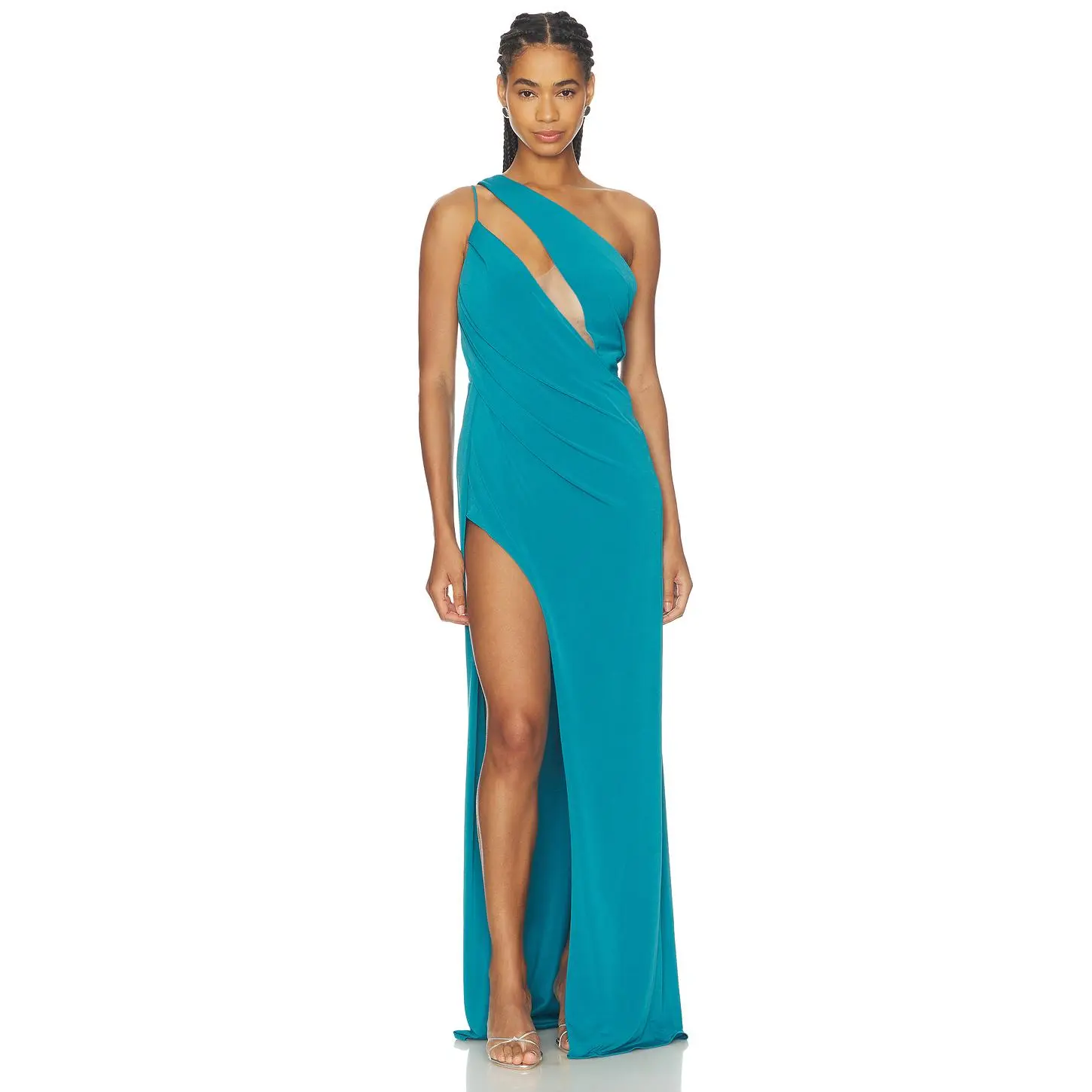 Katie May A Cut Above Gown in Tidal Teal