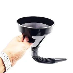Car Fuel Funnel, Motorcycle Water Funnel, Plastic Hose, Colorful Funnel, Extended Telescopic Tube