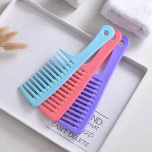 Wide Tooth Comb and Large Hair Detangling Comb, Durable Hair Brush for Best Styling and Professional Hair Care, Suitable for Curly Hair, Long Hair, Wet Hair in all Types.