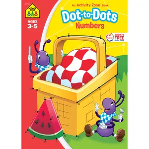 Dot-to-Dots Numbers Workbook