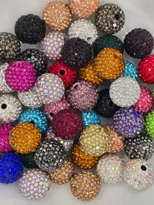 Clay Rhinestone Bead Mix's