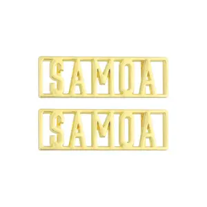 Samoa Dubraes custom shoelace tags for all shoes provided by Dubraes
