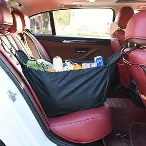 Car Trunk Organizer with Hanging Rope, Car Organizers, Large Capacity Foldable Shopping Bag for Car, Portable Storage Bag for Outdoor Travel Camping