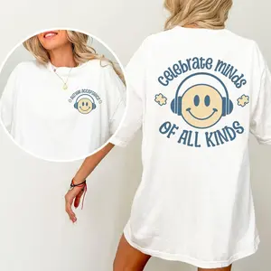 Autism Acceptance Shirt, Autism Mom Tshirt, Autism Awareness Month, ABA Therapy, Behavior Analyst Shirt, Neurodiversity Shirt, Oversized Tee