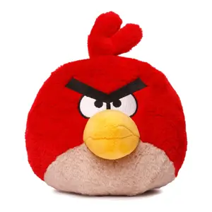 Official Licensed Angry Birds Plush Red Bird Plush 8" Angry Birds Video Game