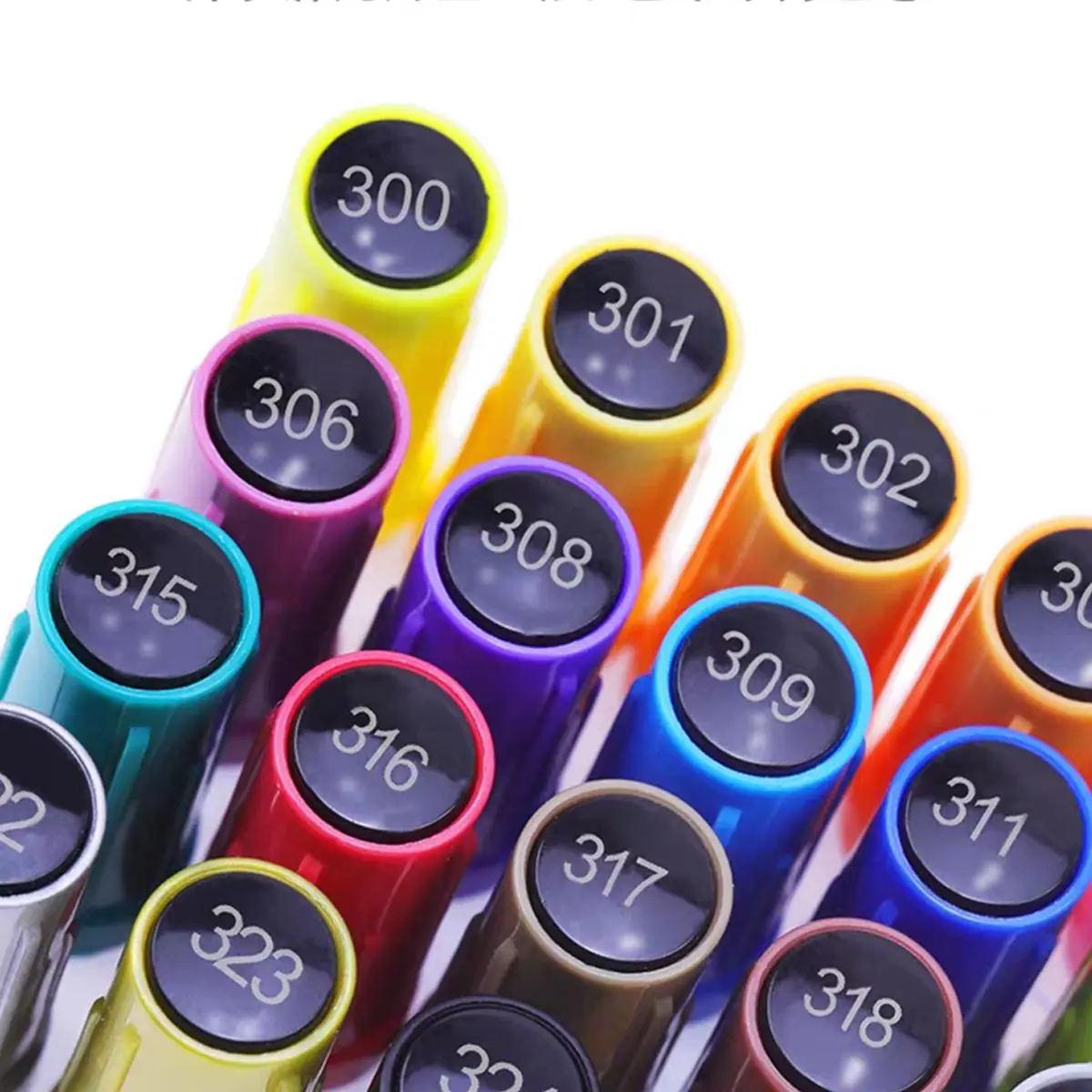 This 12-piece mixed-color double-ended marker pen set is equipped with an unerasable round tip design, making it ideal for painting as well as various handicraft and decorative uses in schools and homes. Your creativity will be vividly presented with thes