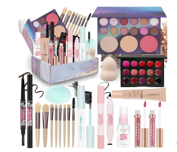 Makeup Kit Make Up Gift Set for Girls Makeup Set for Teenagers, Makeup Full Kit for Beginners & Professionals Travel Makeup Set for Teens & Adults