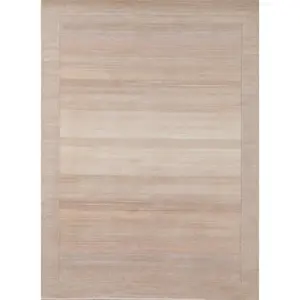 Modern Handmade Wool And Silk indian Area Rug