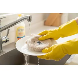 Cute Bear Kitchen Scrubby Set – Good News Bears (3 Pack, Dishwasher Safe Scrubber)