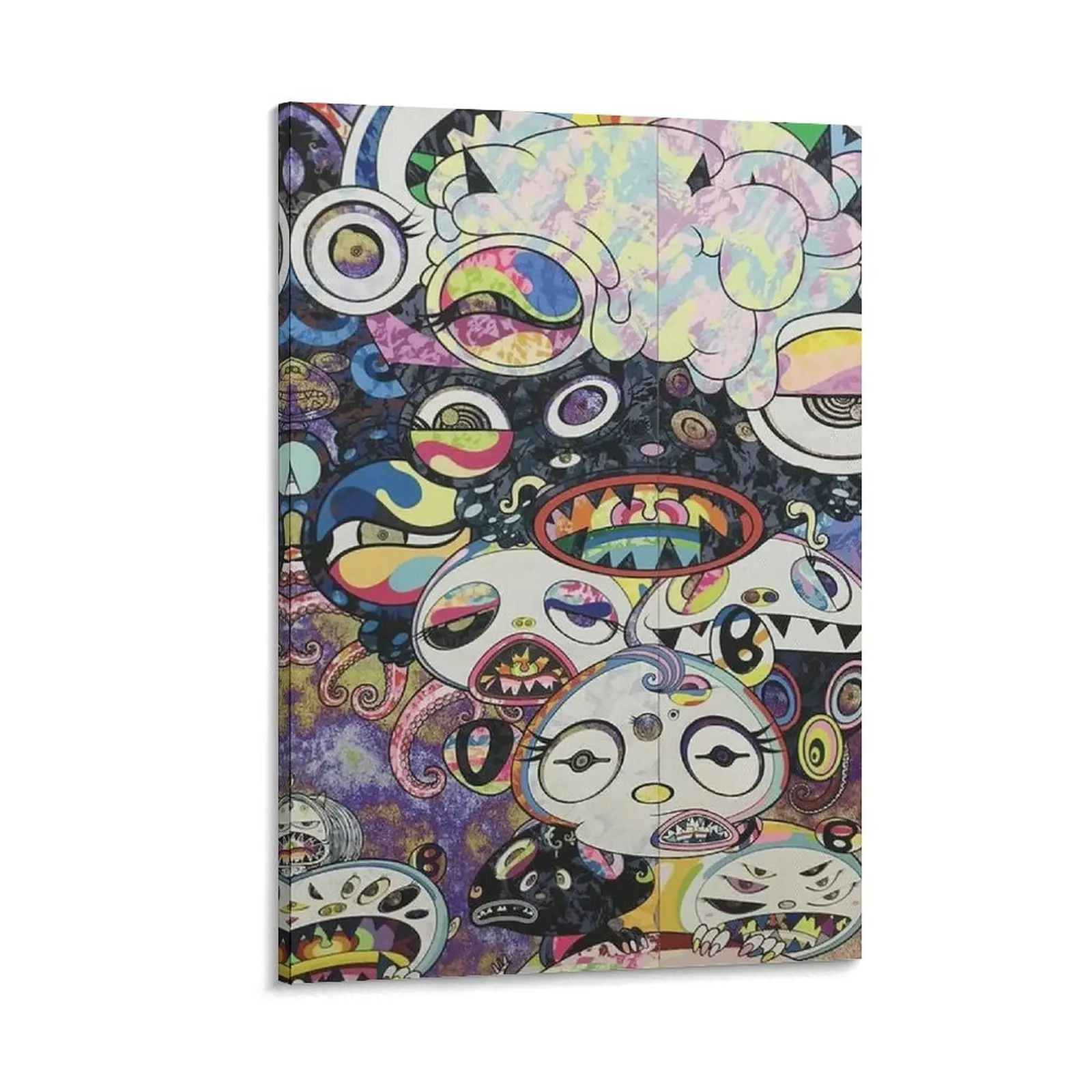 Takashi Murakamis Sun Flower Art Poster Canvas Wall Art Decor Print Picture Paintings.  (13) Canvas Poster Bedroom Decor Sports Landscape Office Room Decor Gift Frames Ornaments Artistic Photo