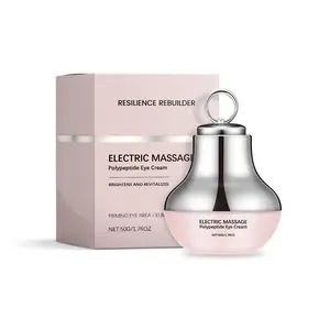 Electric Firming Massage Cosmetic Eye Cream with Coffee Extract & Arginine Blend - Hydrating Single Item Moisturizer for Gentle Skin Nourishment, Elasticity Boost, Line Reduction, and Eye Area Refinement,summervibes