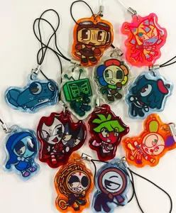 Roblox Dandy’s World Acrylic Phone Charms, Gift For Friends