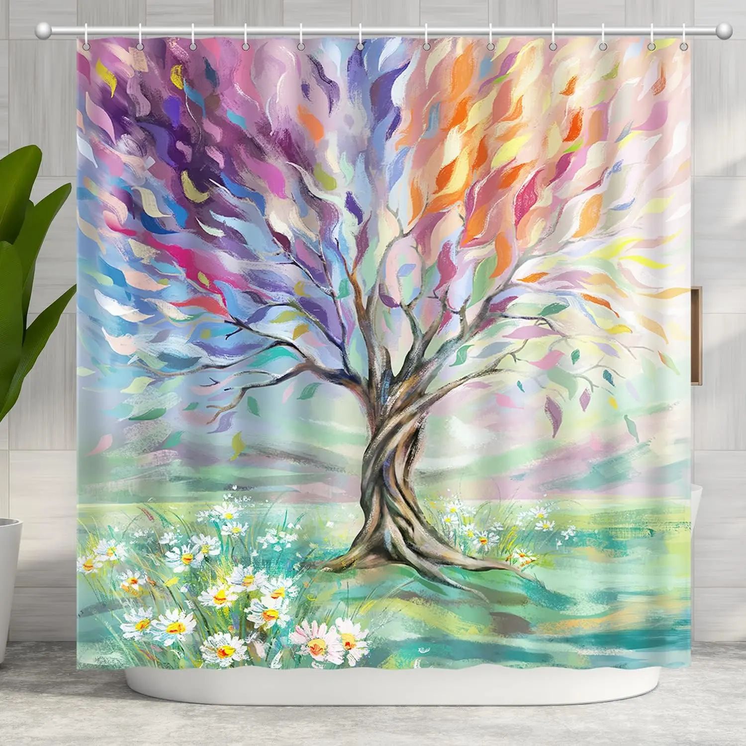 Colored Painting Tree