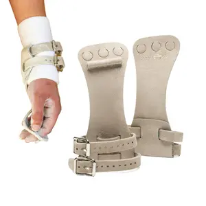 Men’s High Bar Gymnastics Hand Grips – Durable Leather