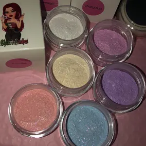 Glitter Body Highlighter Powder - Waterproof with Sponge Head, Long Lasting Shimmer for Body Glow, Compact Design for Easy Application Homegirl