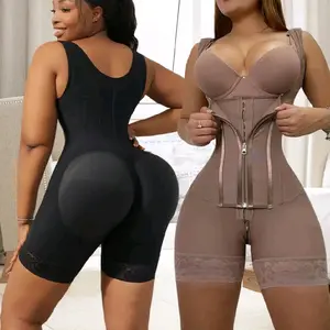 Shapewear - High-Waisted Body Shaper with Zipper Closure for Women's Tummy Control and Butt Lifting