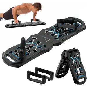 Push Up Board Fitness 20 in 1 Portable Foldable Pushup Board,Home Gym,Portable Exercise Equipment,Professional Strength Training Equipment For Man and Women