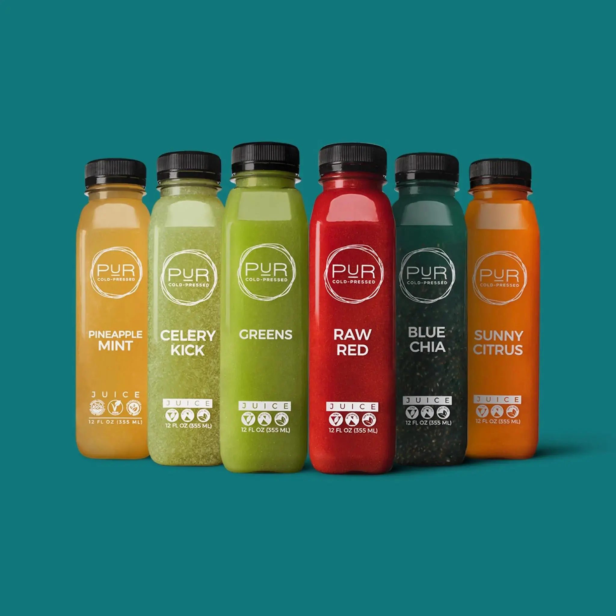 PUR Cold Pressed Juice Discovery Kit - Healthy Beverage Option