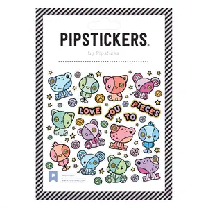 PipStickers- In Stitches Stuffed Cuties Stickers